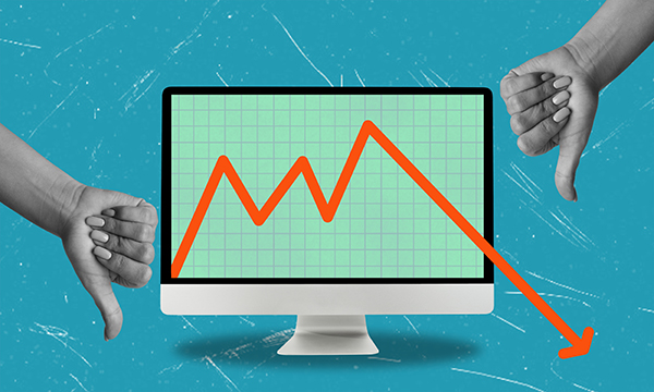 Giảm thứ hạng trên Google